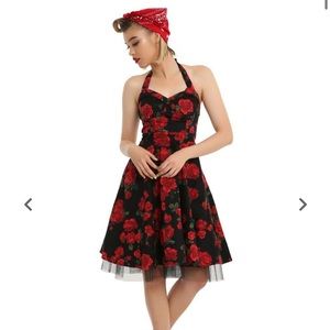 Roses Pin Up Girl Dress